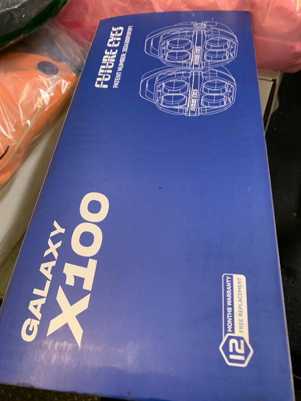 Photo 1 of Future Eyes Motorcycle Driving Lights – 180W LED Fog Lights with Amber & White Beams, Waterproof Auxiliary Spotlights with DRL, Strobe, Signal, for Night Riding Off-Road UTV ATV