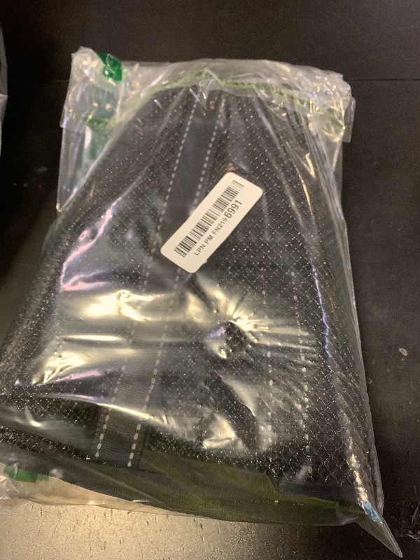 Photo 1 of Dog Cone Collar to Stop Licking: Soft Mesh Recovery Collar After Surgery with Detachable Pad, Elizabeth Cone Alternative for Large Medium, Small Dogs, Normal Eating and Drinking (L, Jet Black)