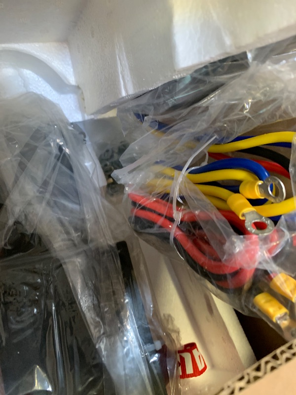 Photo 1 of XPV AUTO 2500lbs Electric Winch 12V Synthetic Rope Nylon Towing Winches for ATV UTV Boat Trailer