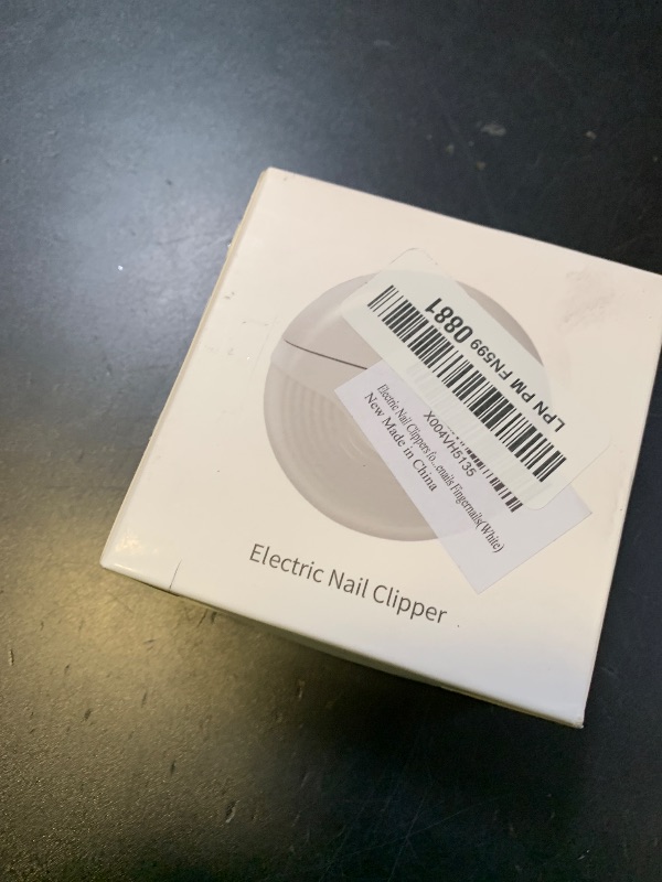 Photo 1 of 3 Speeds Strong Power Automatic Nails Clipper with Polisher, LED Light, Rechargeable Clippers for Thick Toenails Fingernails