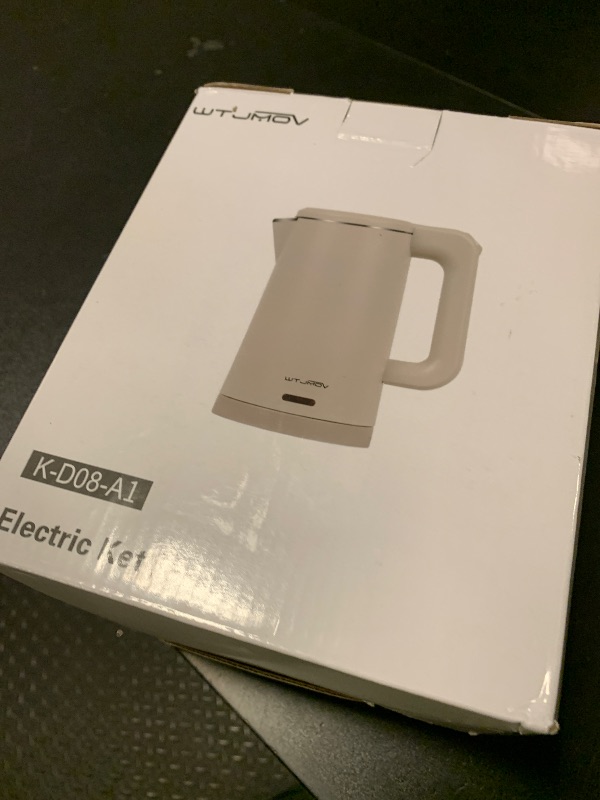 Photo 1 of 0.8L Electric Kettle Stainless Steel, 800 Watts Small Electric Kettle 27 Ounce Fast Boil Auto Shut-off, Portable Water Boiler for Small Kitchen, Business Trip and More