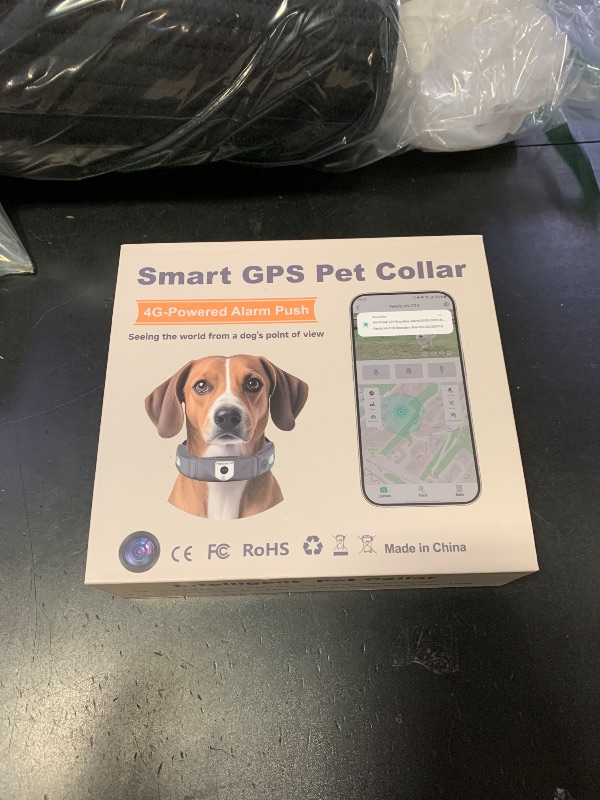 Photo 1 of Fingarden GPS Wireless Dog Fence with 2K Camera & Voice Training & GPS Tracker, Dog Collar with App Waterproof Rechargeable Adjustable for Large Medium Dogs