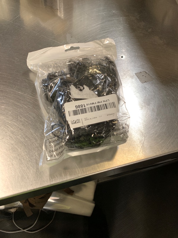 Photo 1 of 12 Pieces Adjustable Ear Straps Anti Slip Ear Loop Extension Hook Straps Mask Holder Extender for Nurse Dust Workers Food Workers to Relieve, Black