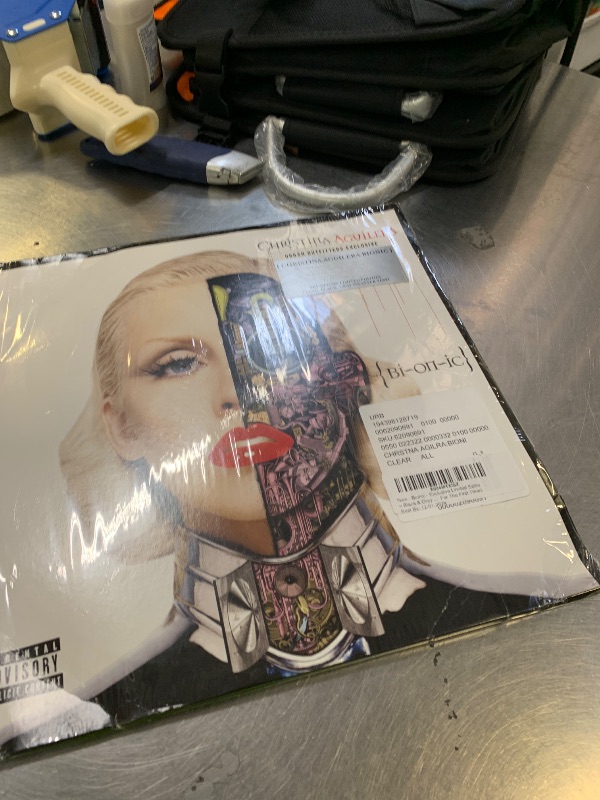 Photo 1 of Bionic - Exclusive Limited Edition Black & Grey Splatter Colored 2x Vinyl LP (Song "Little Dreamer" On Vinyl For The First Time)