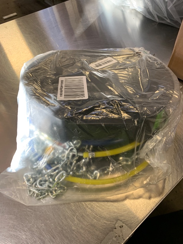 Photo 1 of Snow-Chains Easy Install Tire-Chains, One-Pull Fit Design Tire Snow Chains for Passenger Cars, Sedan, SUVs, Emergency Winter Tire Traction Car Tires 215 225 235 245 255 265 - Set of 2 (KN120)