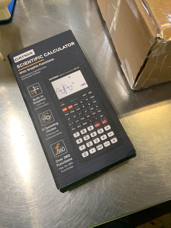 Photo 1 of CATIGA Scientific Calculator with Graphic Functions, Multiple Modes with Intuitive Interface, Perfect for Beginner and Advanced Courses, High School or College, CS-121