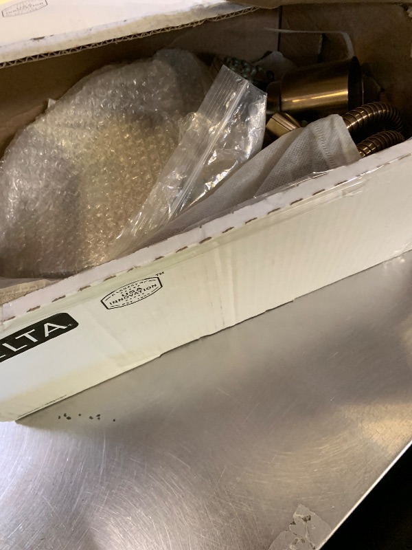 Photo 1 of Delta Faucet Albion 14 Series Single-Handle Shower Faucet, Gold Shower Trim Kit with 4-Setting In2ition 2-in-1 Dual Hand Held Shower Head with Hose, Champagne Bronze T142855-CZ-I (Valve Not Included)