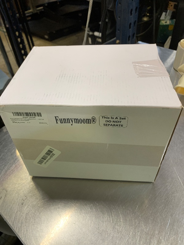 Photo 1 of Funnymoom 8 Pack 34 oz Stainless Steel Bowls Double Walled Insulated Soup Ice Cream Metal Mixing Nesting Bowls for Serving Soup Rice Cereal