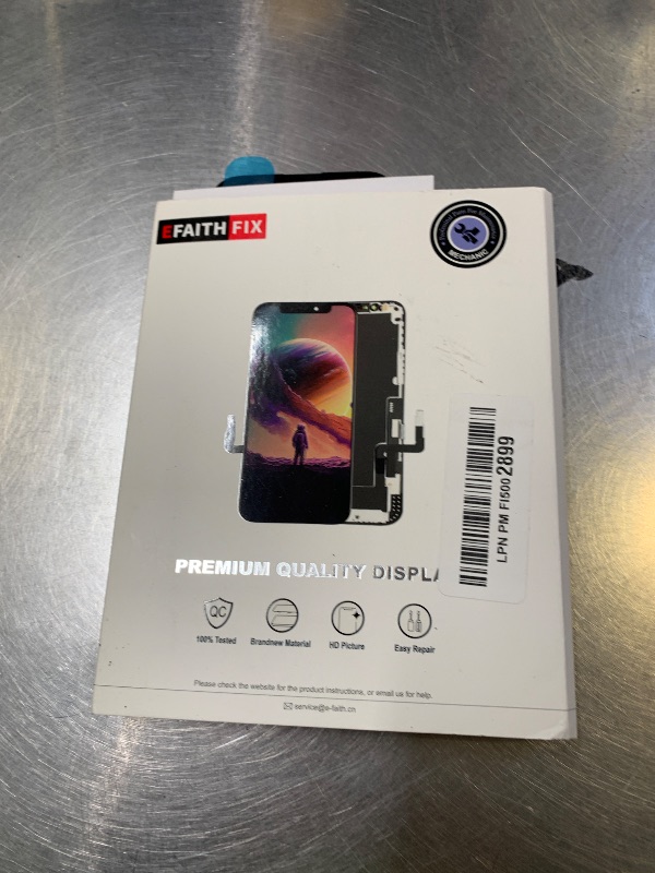 Photo 1 of EFAITHFIX for iPhone 15 Pro Screen Replacement OLED [NOT LCD] 6.1 inch Display 3D Touch Screen FHD Digitizer Assembly for A2848 A3101 A3102 A3104 with Repair Tools Waterproof Adhesive Screen Protector