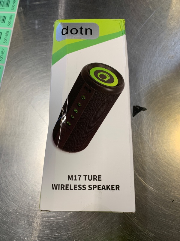 Photo 1 of dotn Portable Bluetooth Speaker, 2026 Bluetooth 5.4 Wireless Speaker with 20W HD Loud Stereo Sound, 20H Playtime, LED Lights, IP7, TWS Pairing, Built-in Mic, for Outdoor, Home, Beach, Party, Gift