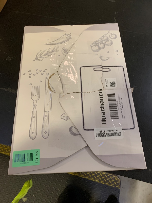 Photo 1 of 100% Titanium Cutting Board for Kitchen - Dishwasher Safe Chopping Boards with Handle, Reversible Charcuterie Board for Home Counter Outdoor Camping Housewarming Gifts for Women (16 x 11.1)