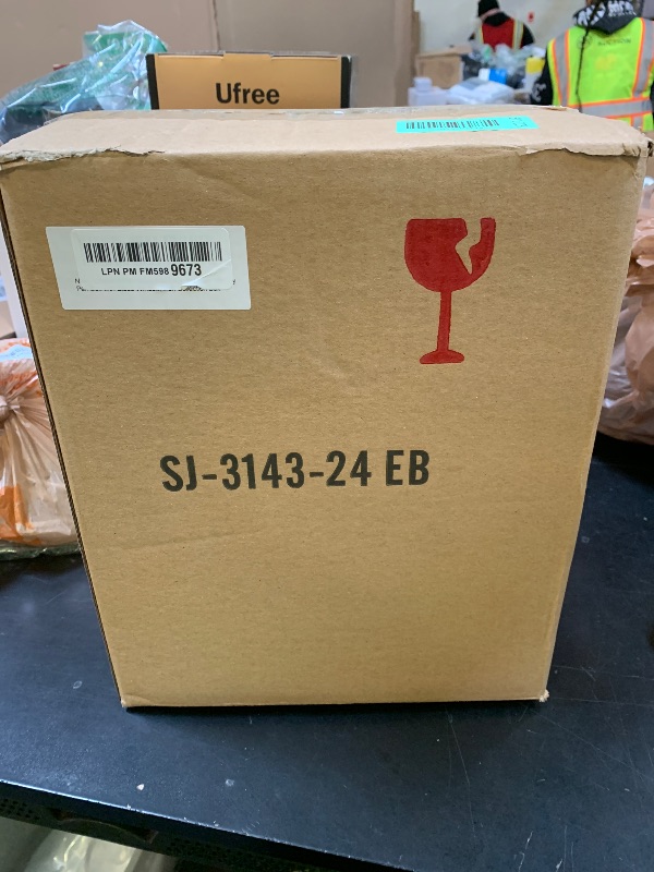 Photo 1 of Lifomenz Co Stackable Wooden Display Case with Drawer – Slot Ebony Pen Cabinet, Luxury Fountain Pen Storage Box with Glass Window for Collection (3)