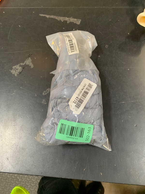 Photo 1 of 1-Pack Dusty Blue Cheesecloth Table Runners – 10FT (35x120 Inch) Boho Rustic Gauze Fabric Cheese Cloth Table Runner for Weddings, Baby Showers, Bridal Shower, Farmhouse & Birthday Party Decor