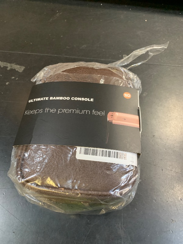 Photo 1 of SafeDelux Foldable Wooden Rolling Tray Set with Cones Loader, Cone Filler - Rolling Tray with Cone Loader, Complete Rolling Tray Kit with Smell Proof Tube & Pre-Roll Machine(Brown-Single Hole Kit)