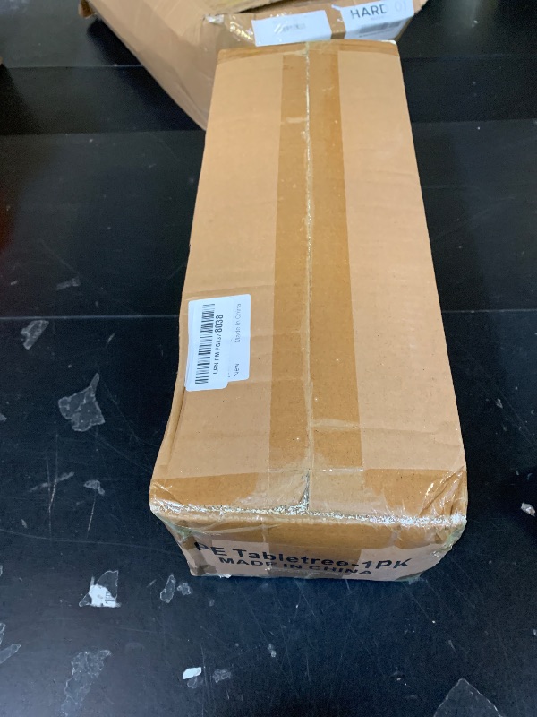 Photo 1 of [ 8 Modes & Timer] 24 Inch Realistic Snowy Tabletop Christmas Tree Small Christmas Tree with 50 Warm Lights Battery Operated Red Berries Pine Cone Burlap Base Indoor Home Table Christmas Decorations