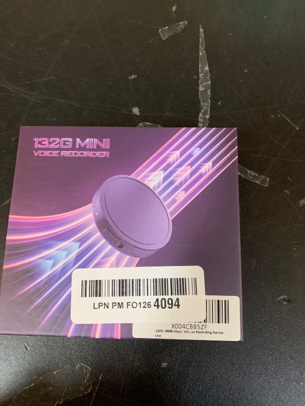 Photo 1 of 132G (9800 Hour) Voice Activated Recorder - Elasound Voice Recorder with AI-Intelligent Triple Noise Reduction, Portable Audio Recorder for Work, Lectures, Meetings, 100H Continuous Recording Device