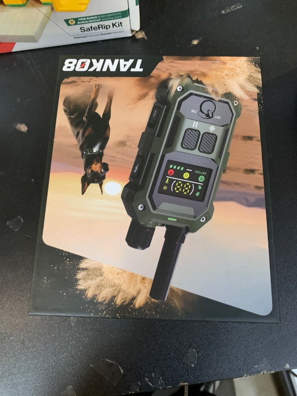 Photo 1 of BLACKDOG Dog Training Collar, 4200ft Armor-Proof Dog Shock Collar with Remote, IP67 Waterproof Dog E Collar with 4 Training Modes & Night Vision Dual-Light for All Breeds 5-150lbs (Orange)