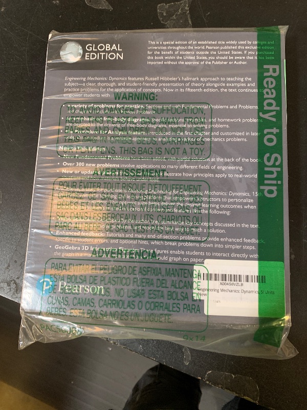 Photo 1 of +Engineering Mechanics: Dynamics Plus Mastering Engineering with Pearson eText -- Access Card Package (15th Edition)