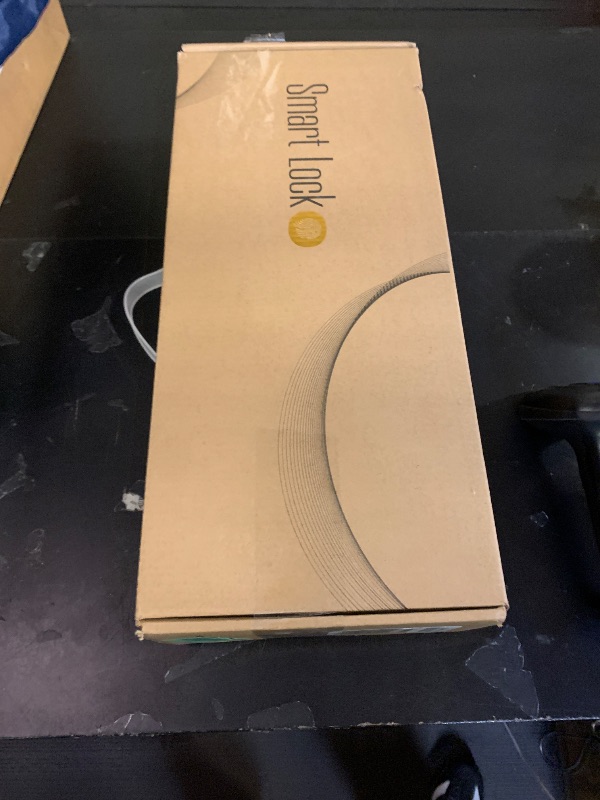 Photo 1 of Dhiedas Slim Sliding Glass Door Lock, Sliding Door Lock with Fingerprint Remote APP Keypad RFID Key Electronic Digital Biometric Mortise Smart Lock for Double Hook Patio Sliding Door