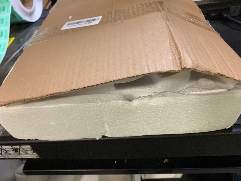 Photo 1 of BoostArea Floor Lamp, White Industrial Floor Lamp, 63In Standing Lamp, E26 Socket, On/Off Footswitch, Whole Metal, ETL Listed, Modern Small Lamp for Bedroom, Living Room, Minimalist, Vintage, Mid-Age