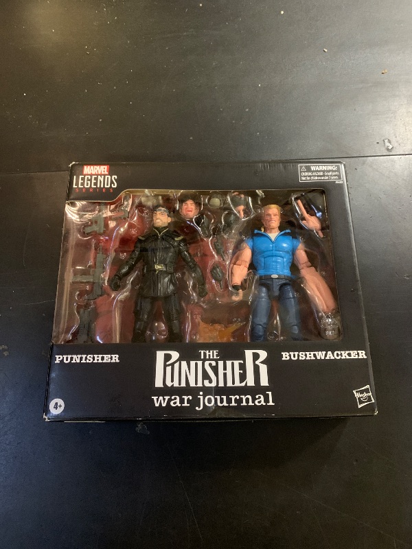 Photo 1 of Marvel Legends Series Punisher and Bushwacker, Comics Collectible 6-Inch Action Figures
