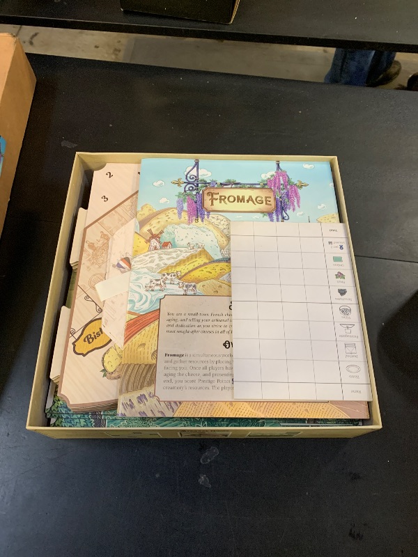 Photo 1 of Formaggio Board Game (Limited Edition) - The Italian Cheesemaking Euro Strategy Game, Worker-Placement, Family Fun for Kids & Adults, Ages 14+, 1-4 Players, 40 Min Playtime by R2i Games