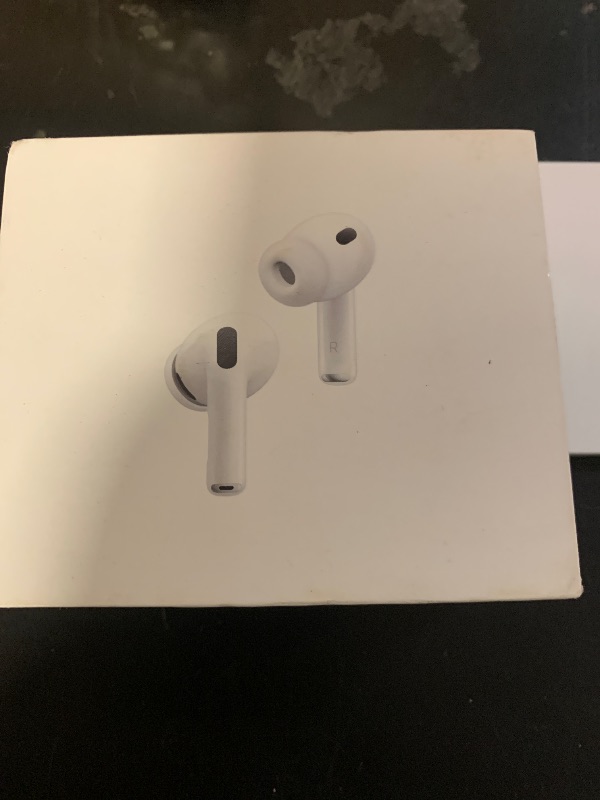 Photo 1 of Apple AirPods Pro 3 Wireless Earbuds, Active Noise Cancellation, Live Translation, Heart Rate Sensing, Hearing Aid Feature, Bluetooth Headphones, Spatial Audio, High-Fidelity Sound, USB-C Charging