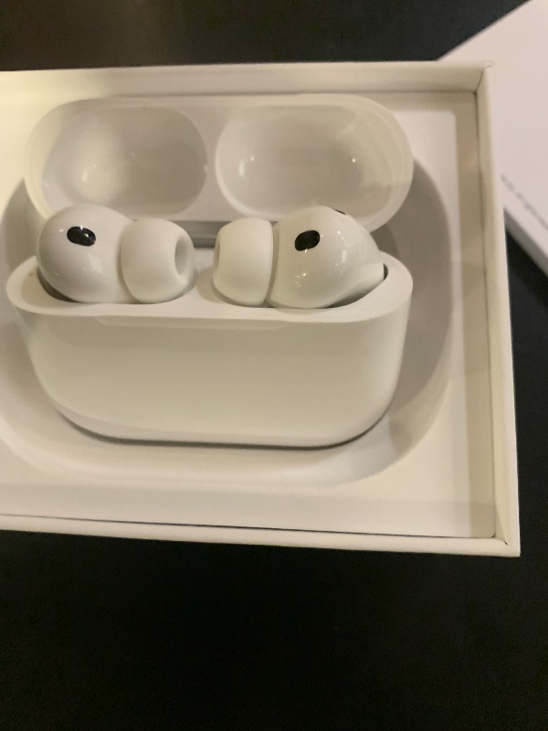 Photo 1 of Apple AirPods Pro 3 Wireless Earbuds, Active Noise Cancellation, Live Translation, Heart Rate Sensing, Hearing Aid Feature, Bluetooth Headphones, Spatial Audio, High-Fidelity Sound, USB-C Charging