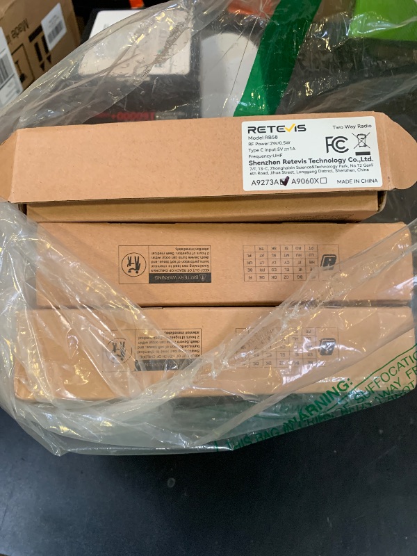 Photo 1 of Retevis RB58 Bluetooth Walkie Talkie with Wireless Earpiece, Business Waterproof Two Way Radio, Noise Cancelling, APP Control, Group Call, 256CH, VOX, for Restaurant Retail Hotel(4 Pack)