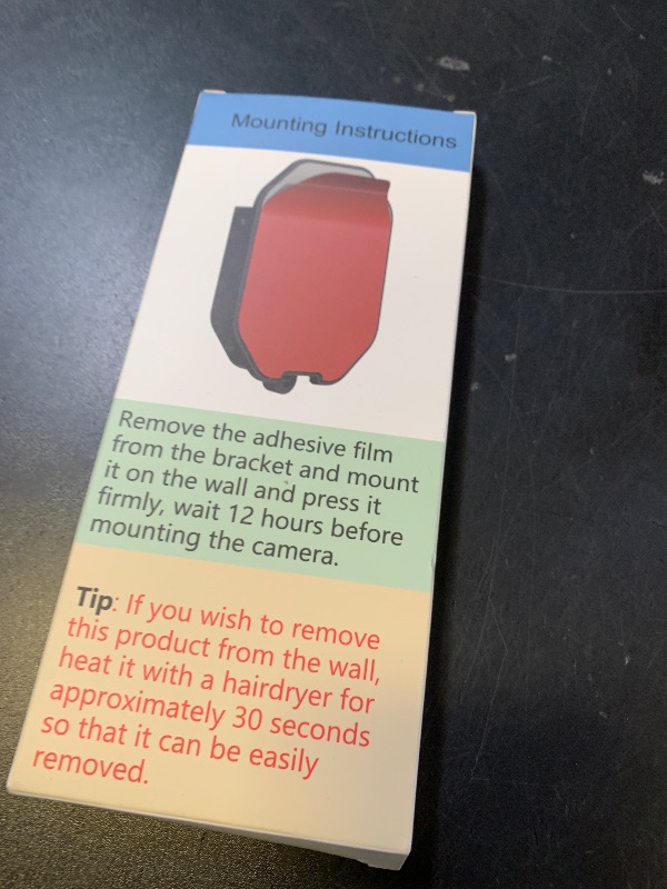 Photo 1 of (3Pack) Ring Indoor Camera Wall Mount Bracket Compatible with Ring Indoor Cam/Ring Indoor Cam Plus/Mini 2K ?Indoor Camera Adhesive No Drill No Screws Mount