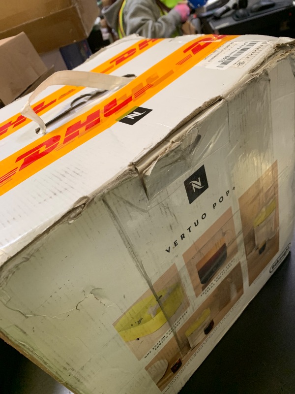 Photo 1 of Nespresso Limited-Edition Vertuo Pop+ Coffee and Espresso Maker by De'Longhi, Pastel Yellow