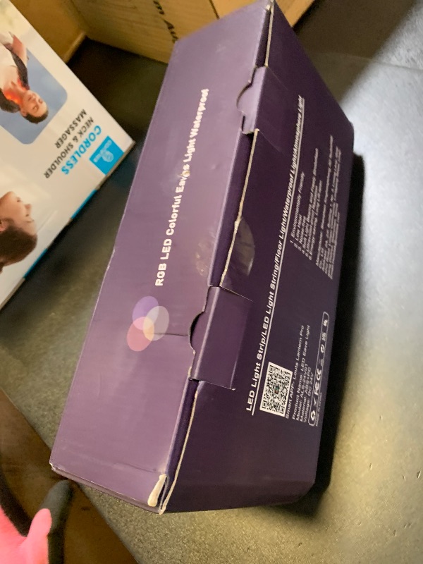 Photo 1 of 100FT Permanent Outdoor Lights for House, 2025 RGB LED Waterproof Christmas Lights Outdoor with Smart APP Remote Control, Outside Eaves Lighting House Decor for Holiday, Halloween, Roof, Party, Daily