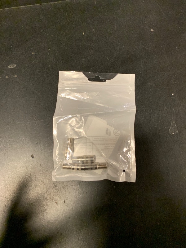 Photo 1 of 4 Pcs Valve Caps Stem Extension 27mm Tire Valve Extenders Brass Tire Stem Extension Wheel Tire Cap Extender Adapter for Car Motorcycle Truck