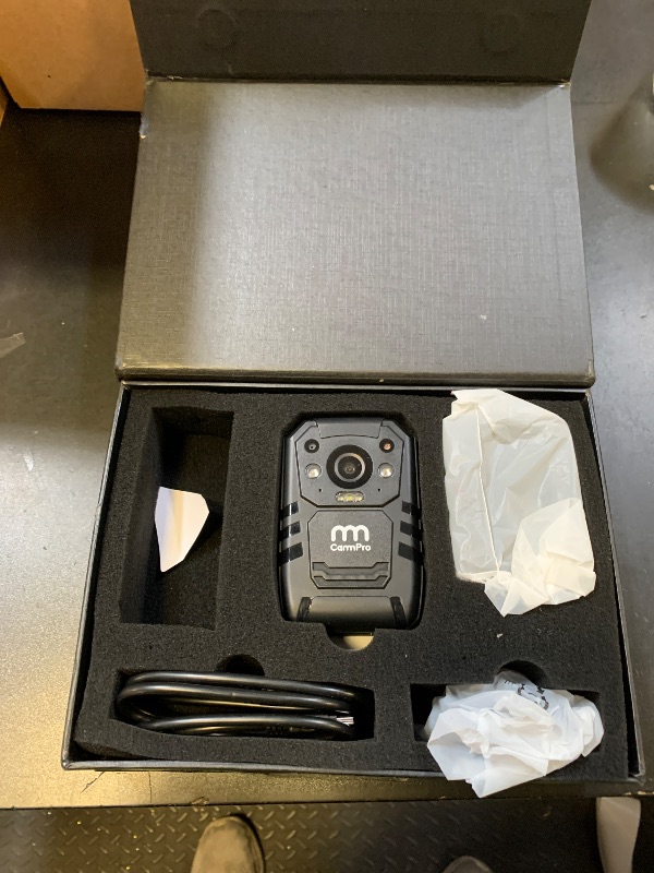 Photo 1 of 1296P HD Police Body Camera,64G Memory,CammPro I826 Premium Portable Body Camera,Waterproof Body-Worn Camera,Night Vision,GPS for Law Enforcement Recorder,Security Guards,Personal Use1