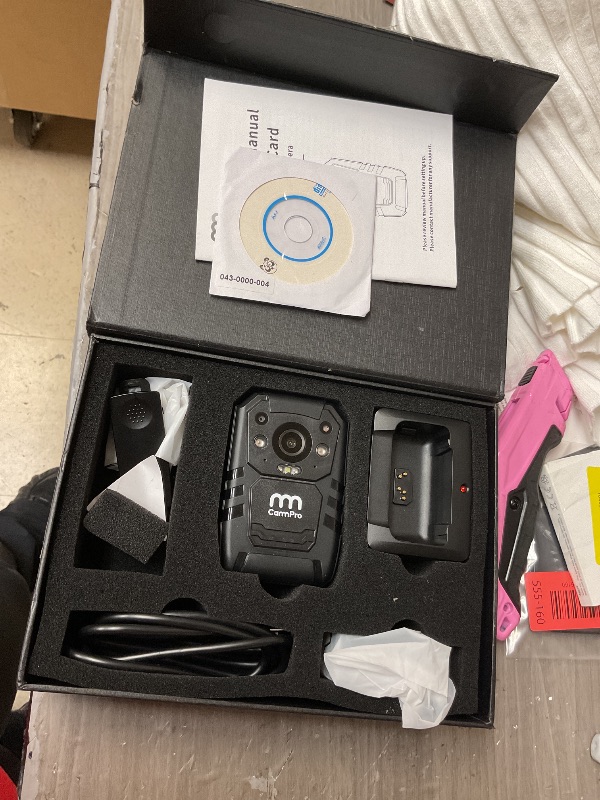 Photo 4 of 1296P HD Police Body Camera,64G Memory,CammPro I826 Premium Portable Body Camera,Waterproof Body-Worn Camera,Night Vision,GPS for Law Enforcement Recorder,Security Guards,Personal Use1