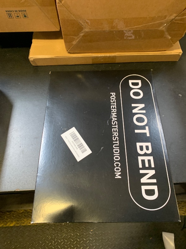 Photo 1 of Poster Master Vintage Christmas Poster - Retro Sled Race Print - Winter Wall Art - Holiday Gift for Men, Women, Girls, Boys - Victorian Xmas Decor for Home, Nursery, Bedroom - 8x10 UNFRAMED Wall Art