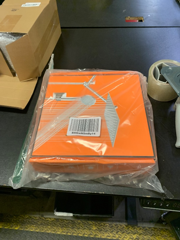 Photo 1 of 10 inch Rainfall Shower Head Combo Stainless Steel, THE FIRST WATERFALL mode, 10 Inch Rain Shower Head with Handheld 6 Spray Modes High Pressure, Overhead Shower Adjustable Extension Arm,Chrome