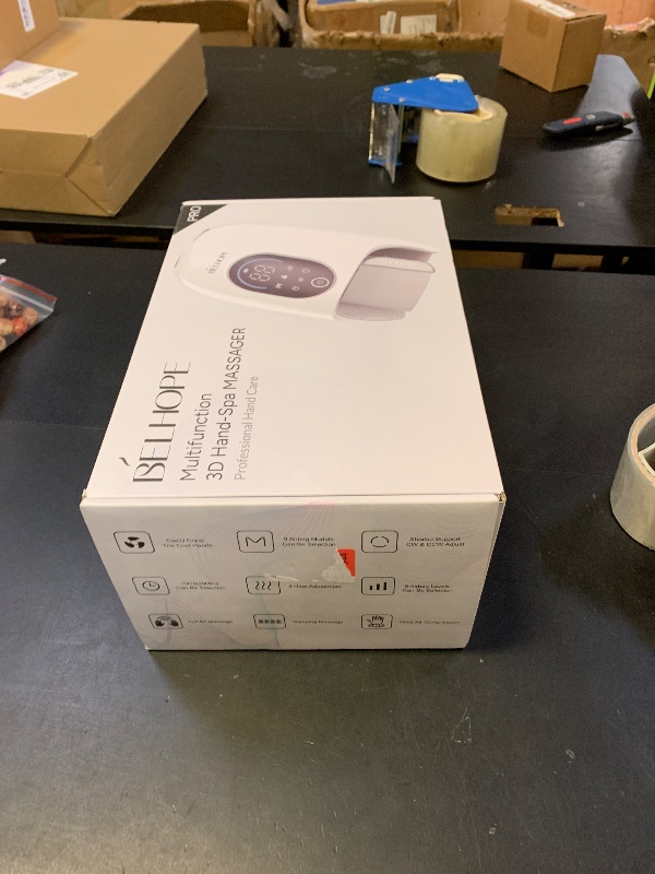 Photo 1 of belhope Hand Massager with 9 Modes and 4 Heating