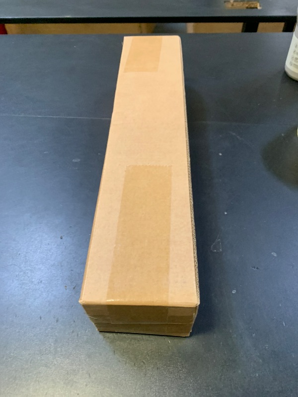 Photo 1 of 1 Inch Curtain Rods for Windows, 32 to 86 Inch Black Rustic Curtain Rod Set, Modern Design Drapery Tubes with Brackets Room Divider, For Indoor and Outdoor