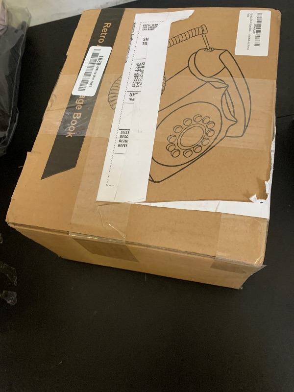 Photo 1 of NISAIKLUZ Audio Guest Book Wedding Phone, Record Guest Messages, Retro Audio Guestbook for Wedding, Baby Shower Message Voicemail, Save The Congratulations of Relatives and Friends