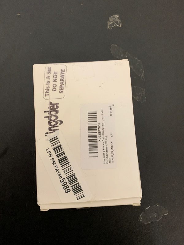 Photo 1 of Kingdder 3 Pieces Gate Opener Remote Compatible with Multicode 300mhz 10 Dip Switch 3089 3060 3070 Garage Door Opener Remote Control with Keychain(Black, White)