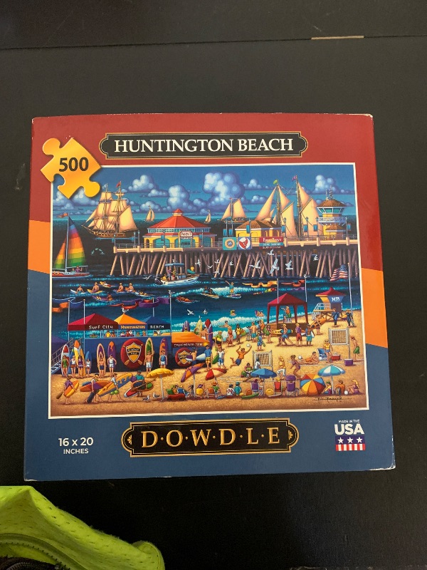 Photo 1 of Dowdle Jigsaw Puzzle - Huntington Beach - 500 Piece