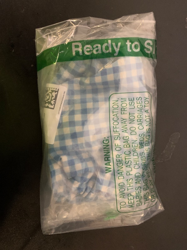 Photo 1 of Esembly Cloth Diaper Cover - Reusable Swim Diaper, Waterproof, Breathable - Adjustable Outer Layer Over Absorbent Inner for Blowout Protection - Gingham, Size 2 (18-35lbs)