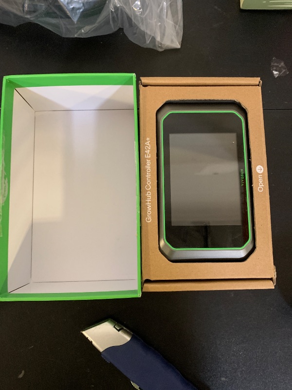 Photo 1 of VIVOSUN GrowHub Controller E42A+ for Grow Tent, Smart Environmental WiFi-Controller with Temperature, Humidity, VPD, Timer, Cycle, Schedule Controls, Cooling Ventilation Lighting Programming