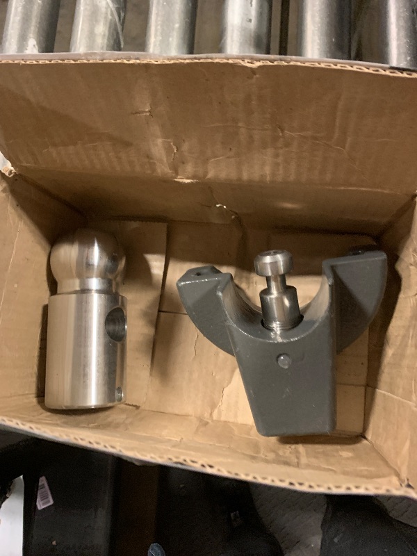 Photo 1 of AMPLock - U-BRP2516 Heavy Duty Trailer Coupler Lock 2 5/16, RV & Trailer Hitch Lock, Straight Lip Trailer Ball Locks, Travel Trailer Accessories, Anti Theft for Trailers & RV with Push & Lock System