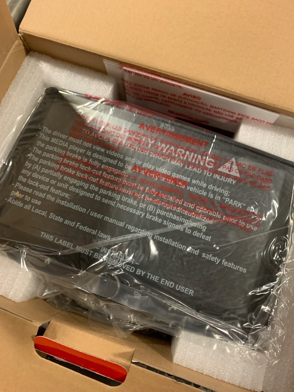 Photo 1 of BOSS Audio Systems BCPA10 Single DIN Car Stereo Wireless Apple CarPlay, Wireless Android Auto, 10.1 Inch Touchscreen, Bluetooth, AM/FM Radio Receiver