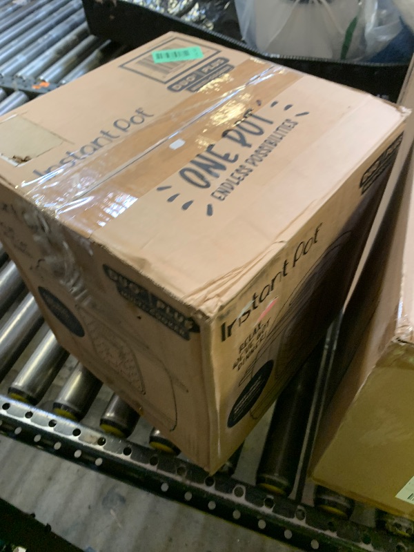 Photo 1 of **USED/UNTESTED** Instant Pot Duo Plus 9-in-1 Multicooker, Pressure Cooker, Slow Cook, Rice Maker, Steamer, Sauté, Yogurt, Warmer & Sterilizer, Includes App With Over 800 Recipes, Stainless Steel, 6 Quarts