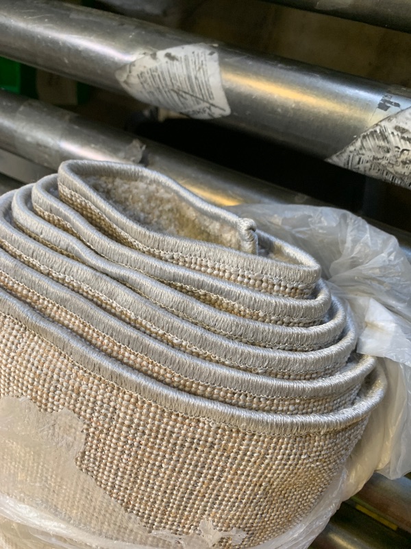 Photo 1 of Loloi Kamala Collection KAM-03 Natural/Mist 7'-10" x 10' Area Rug