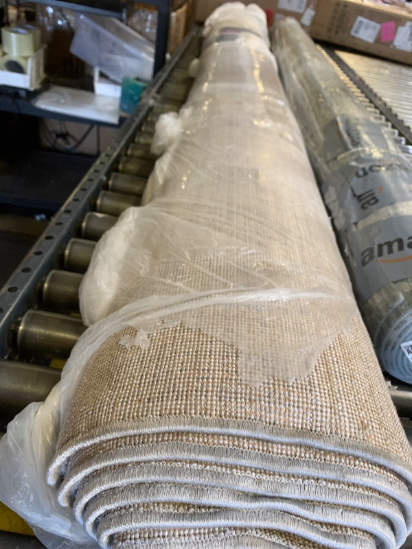 Photo 1 of Loloi Kamala Collection KAM-03 Natural/Mist 7'-10" x 10' Area Rug