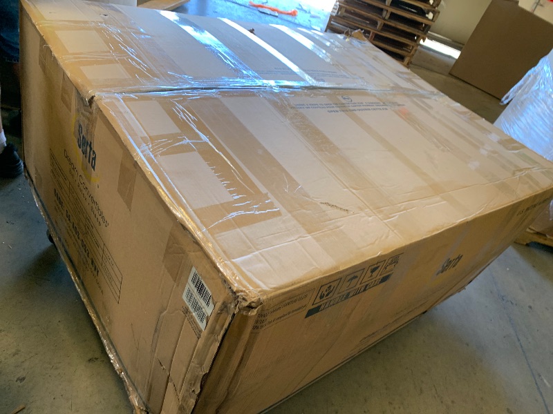 Photo 1 of Serta Ainsley 72.6" Convertible Sleeper Sofa, Queen Size, Dreamcoil Comfort, Soft Velvet Fabric, Navy